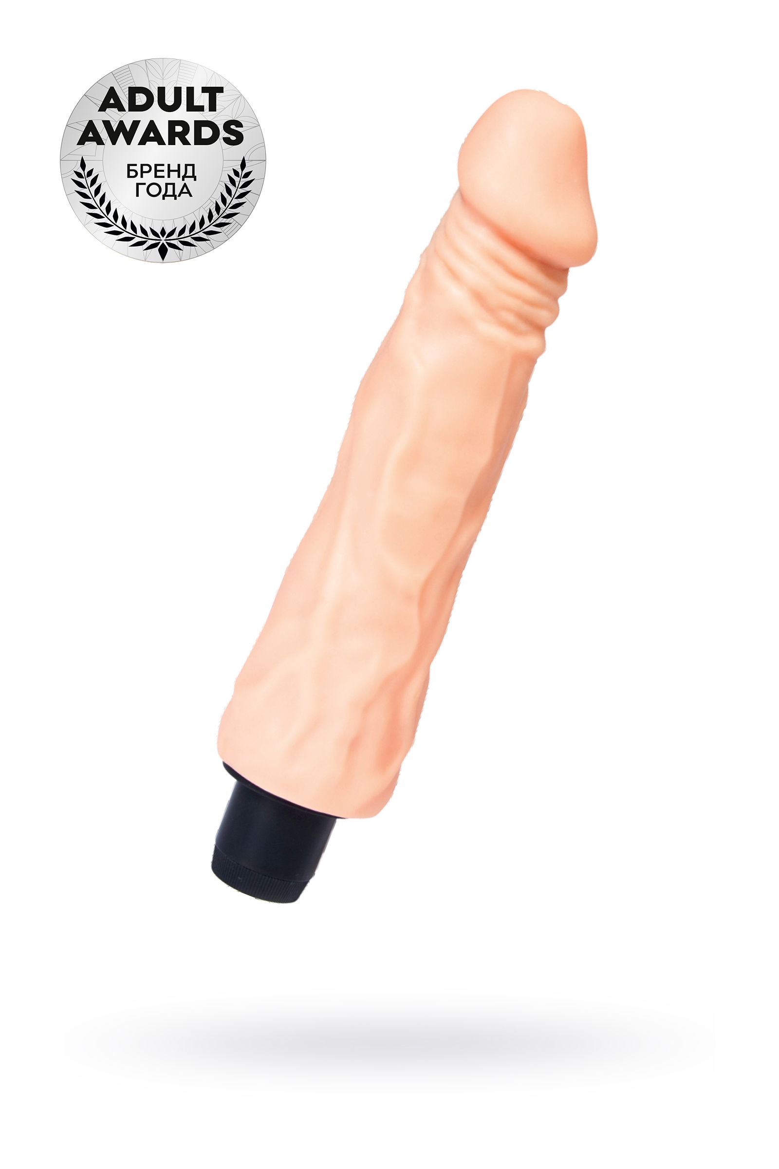 Вибратор реалистичный TOYFA A-Toys Multi-Speed, телесный, 20 см, Ø 4
