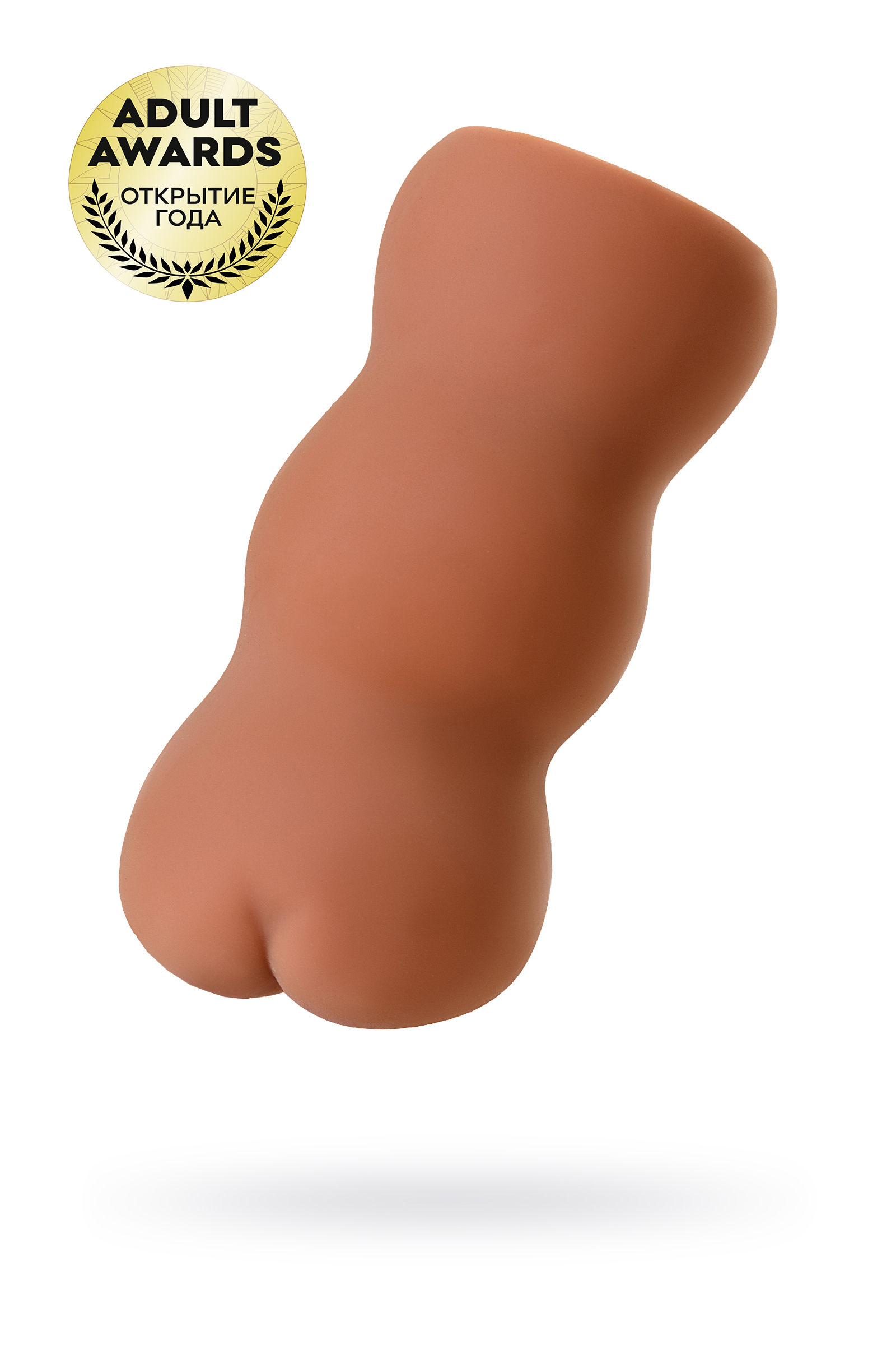 Мастурбатор реалистичный KOKOS Tonggo Black Angle с двойным слоем 