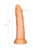 Фаллоимитатор реалистичный с присоской TOYFA A-Toys Toon, телесный, 20 см, Ø 4см