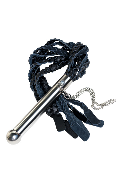 Плеть - кошка кожаная TOYFA Theatre, 66 см