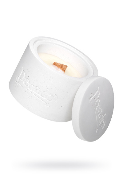 Ароматическая свеча круглая с крышкой «Wood & Spices» Pecado 65 гр