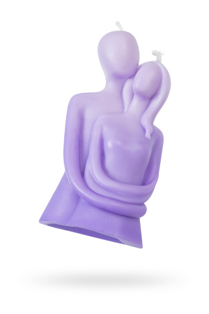 Свеча интерьерная Штучки-Дрючки ""Пара"", фиолетовый, 95г