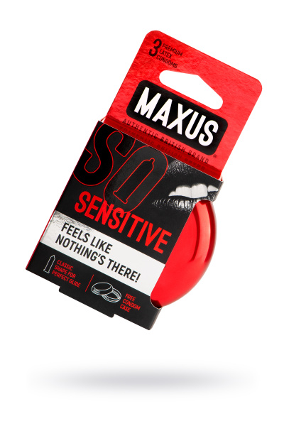 Презервативы Maxus №3,ультратонкие в железном кейсе 