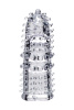 Насадка на палец  TOYFA A-Toys ARBO, ТРЕ, прозрачный, 8 см