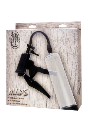 Механическая помпа для пениса Sexus Men Erection Mads