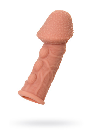 Насадка KOKOS с дополнительной стимуляцией,TRP,телесная, 12,7 см