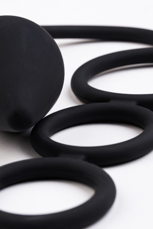 Втулка анальная с эрекционным кольцом Erotist, 6,5 см Ø 3,9