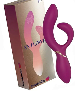 Вибратор  кролик ультрагибкий  AN Flower