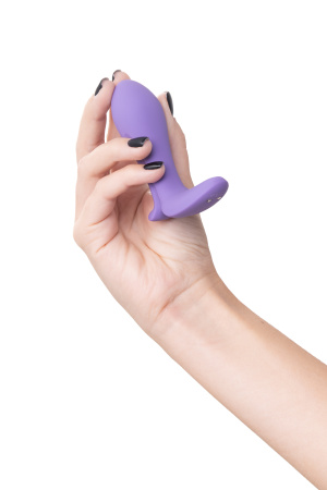 Анальный вибратор Satisfyer Intensity Plug, силикон, сиреневый, 9 см