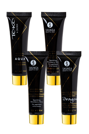 Набор Shunga Geisha' Secret, клубника и шампанское