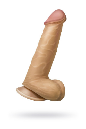 Фаллоимитатор  неоскин на присоске HUMAN COPY LOVETOY, телесный, 17 см