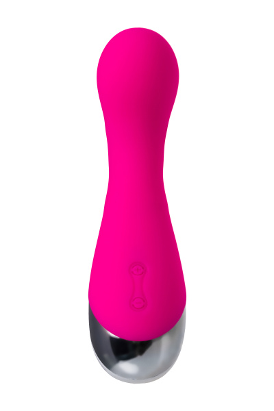 Стимулятор точки G TOYFA L'EROINA  ROLLY, силикон, розовый, 15 см