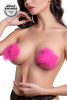 Пэстис Erolanta Lingerie Collection круглые с пухом, розовый