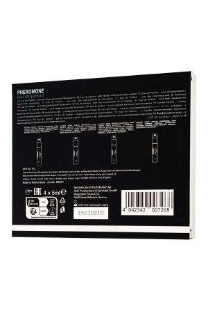 Сет феромонов  для мужчин из 4 ароматов по 5 мл.