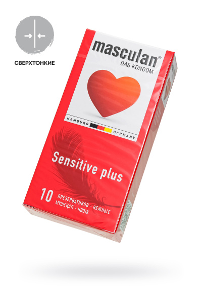 Презервативы Masculan Classic 1,№10,нежные (Senitive) 