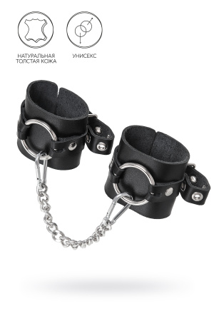 Наручники Pecado BDSM, из толстой кожи с люверсами