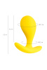 Анальная втулка ToDo by Toyfa Blob, Желтая, 5,5 см, Ø 2,1