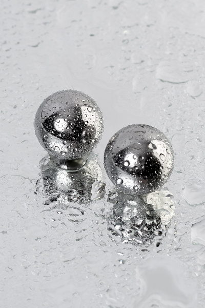 Вагинальные шарики, металлические TOYFA Metall, Ø 3 см, 224 гр
