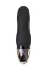 Вибратор Mystim Hop Hop Bob с электростимуляцией, силикон, черный, 16,5 см