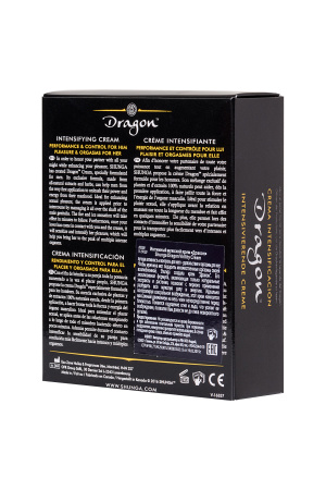 Усиливающий крем для пар Shunga Dragon, возбуждающий эффект «ледяного огня», 60 мл