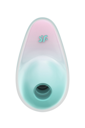 Вакуумный стимулятор клитора Satisfyer Pixie Dust, силикон, зеленый
