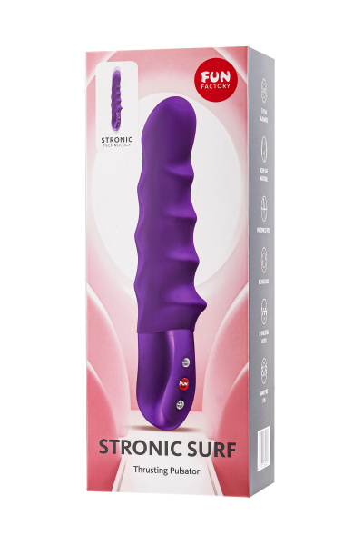 Пульсатор Fun Factory STRONIC Surf, силикон, фиолетовый
