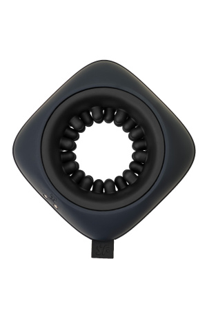 Вибромастурбатор нереалистичный Satisfyer Ring Stroker, силикон, чёрный, 9,1 см.