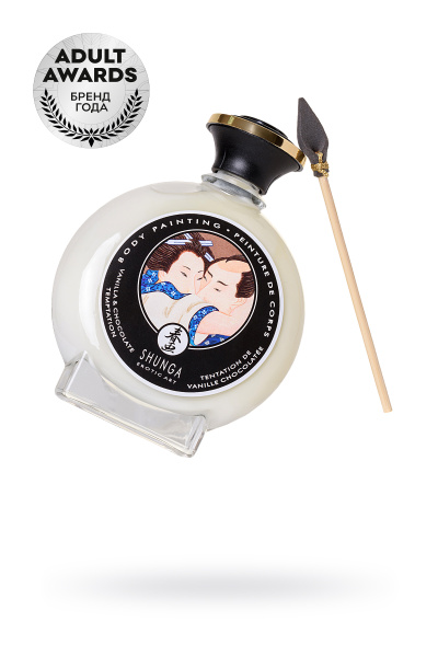 Крем-краска для тела декоративная Shunga  /ваниль + шоколад/ 100мл