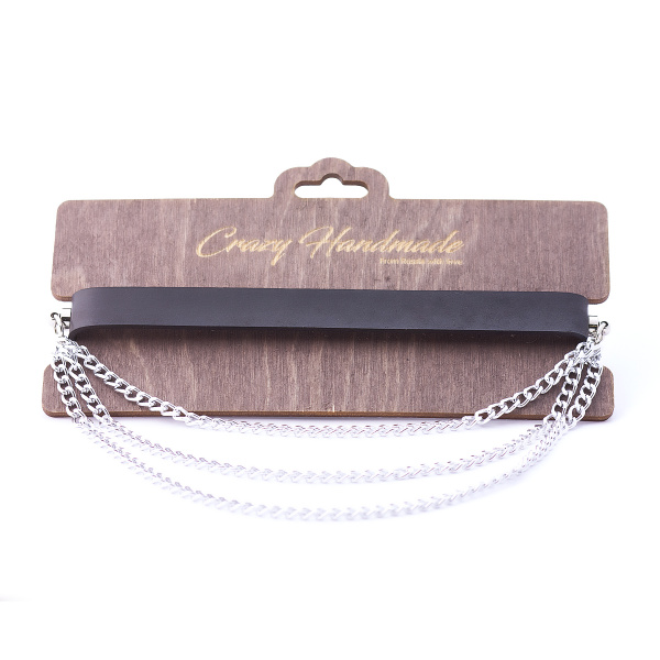 Чокер с длинными цепочками Crazy Handmade