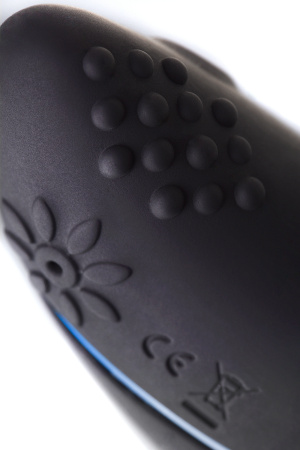 Стимулятор простаты EROTIST THIRD, силикон, черный, 15,7 см