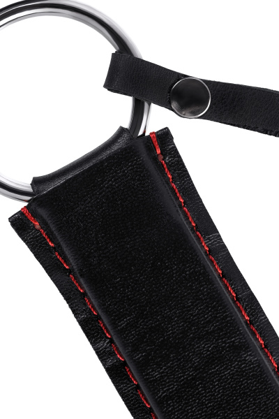 Плеть «Классическая» Pecado BDSM, натуральная кожа, черная