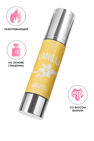 Массажное масло 2 в 1 SECRET PLAY, с разогревающим эффектом, со вкусом ванили, 50 мл