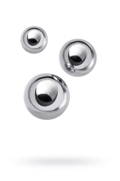 Шарики вагинальные: TOYFA Metall D=2,8ММ, 2,3ММ, 1,8 ММ Вес шариков 40/60/80