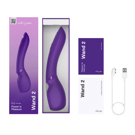 Вибратор WE-VIBE Wand 2 фиолетовый,силикон,27,3 см.