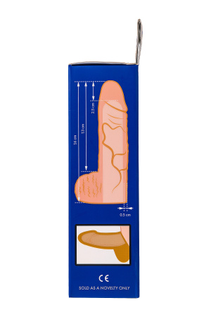 Насадка XLover by TOYFA, для увеличения размера, TPE, телесный, 16 см