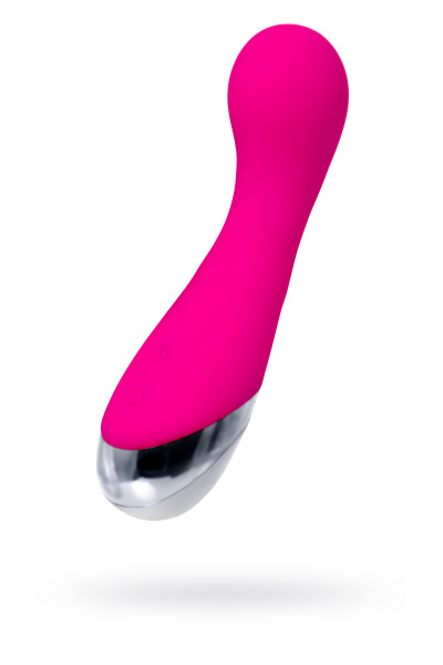 Стимулятор точки G TOYFA L'EROINA  ROLLY, силикон, розовый, 15 см