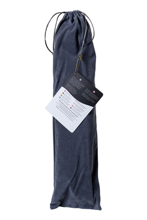 Анальная втулка  с декоративным хвостом TOYFA POPO Pleasure, Бело-фиолетовый, Ø 3,3