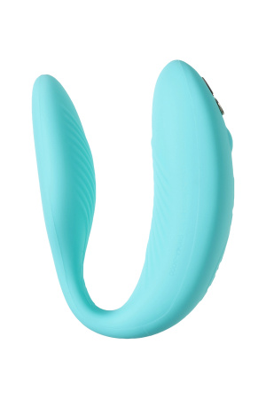 Вибратор для пар WE-VIBE Sync мятный,силикон,11 см.