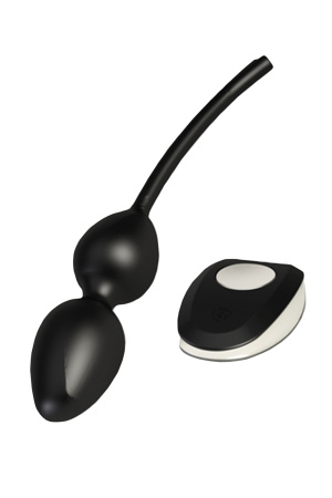 Вагинальные шарики Mystim Jane Untamed Geisha Balls vibe, электростимуляция, 