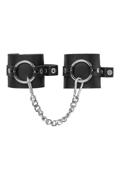 Наручники Pecado BDSM, из толстой кожи с люверсами