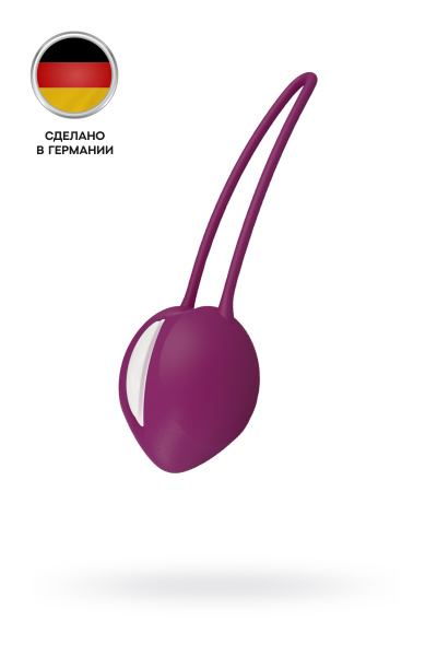 Вагинальный шарик Fun  Factory  SMARTBALL UNO, фиолетовый, 11,0 см, Ø 3,7