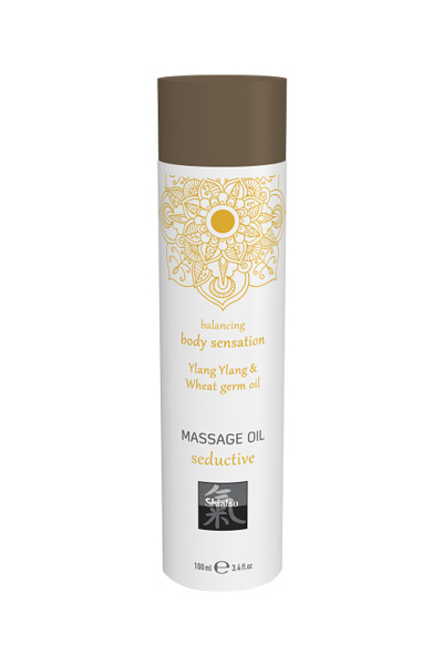 Массажное масло seductive - Иланг иланг и масло зародышей пшеницы, 100 мл.